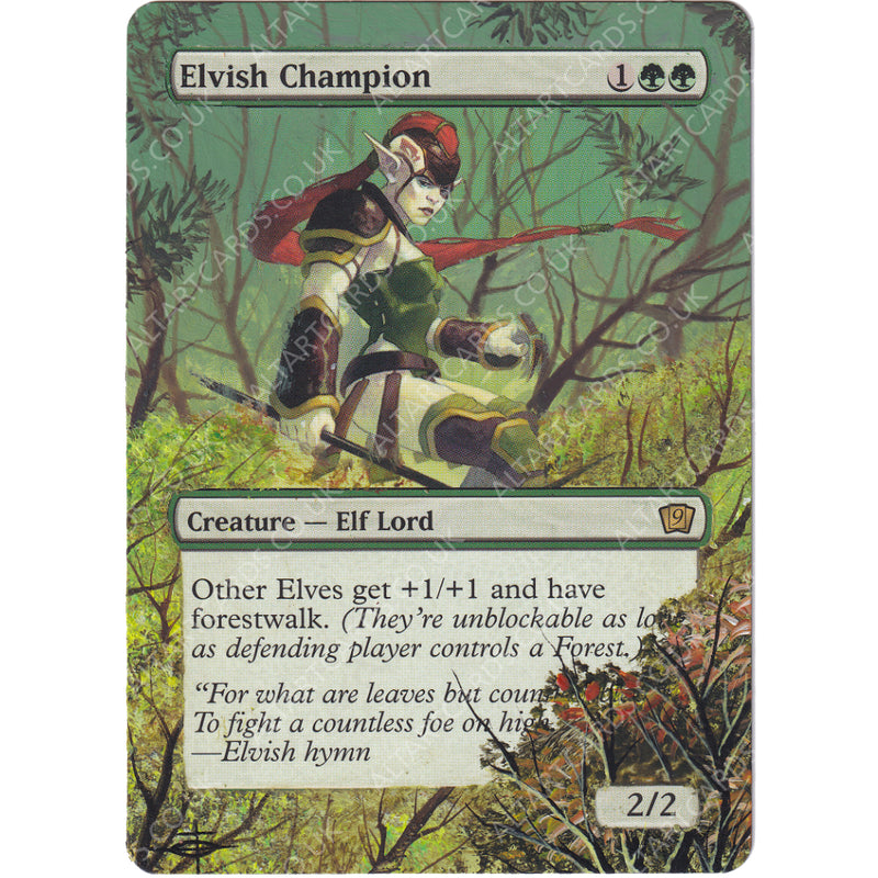 Altered Art - Elvish Champion