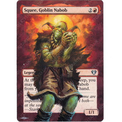 Altered Art - Squee, Goblin Nabob