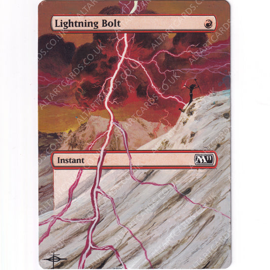 Altered Art - Lightning Bolt