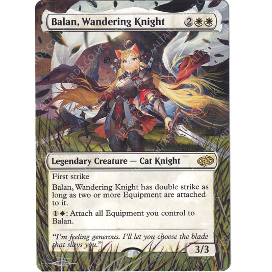 Altered Art - Balan, Wandering Knight