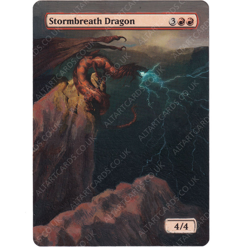Altered Art - Stormbreath Dragon