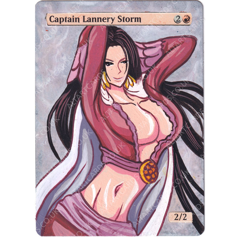 Altered Art - Captain Lannery Storm