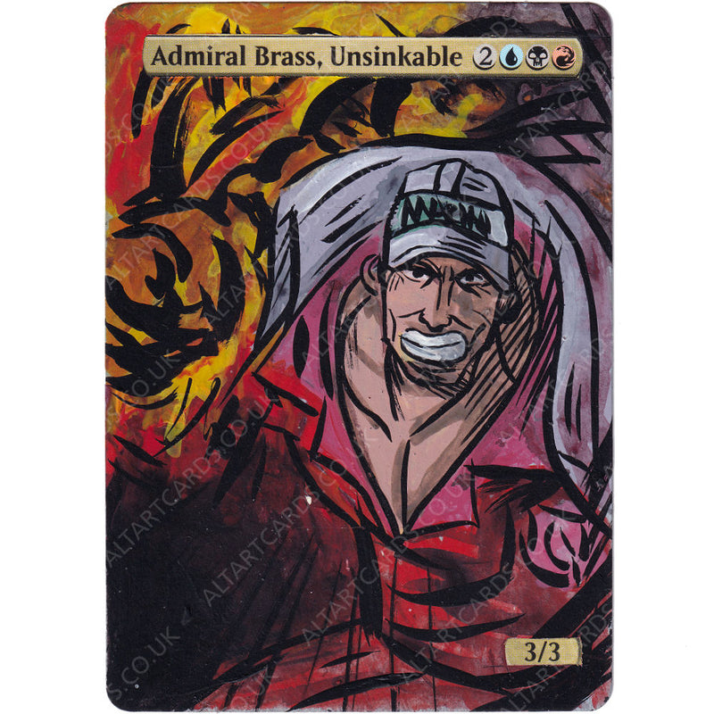 Altered Art - Admiral Brass, Unsinkable