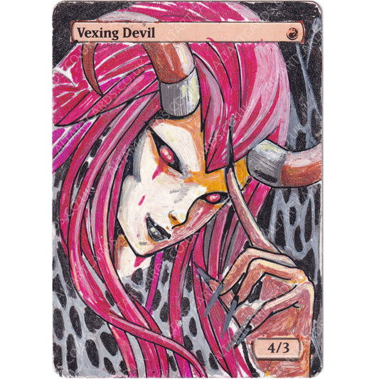 Altered Art - Vexing Devil