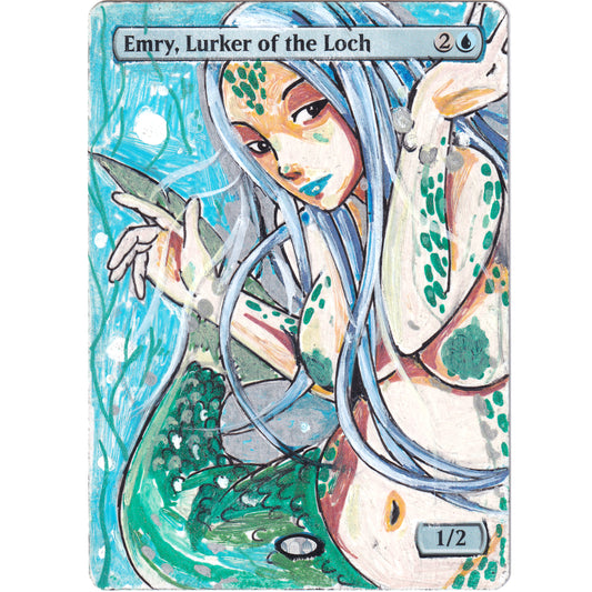 Altered Art - Emry, Lurker of the Loch