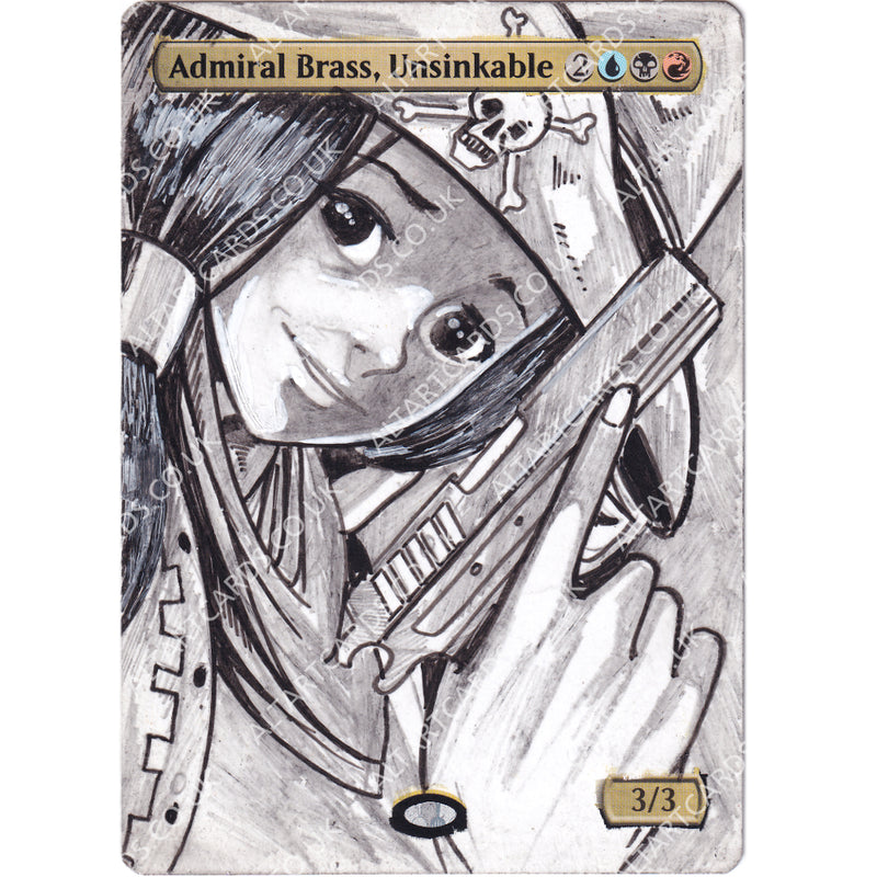 Altered Art - Admiral Brass, Unsinkable