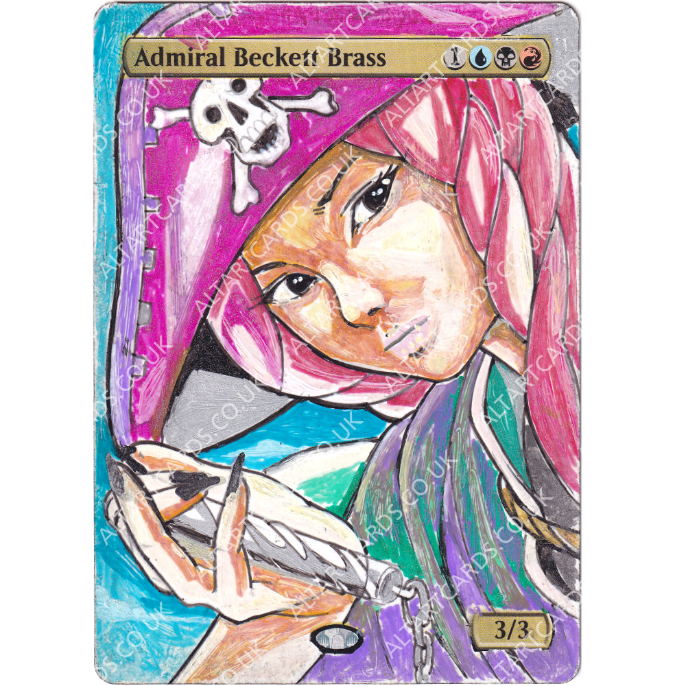 Altered Art - Admiral Beckett Brass