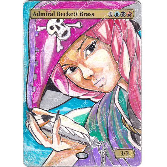 Altered Art - Admiral Beckett Brass