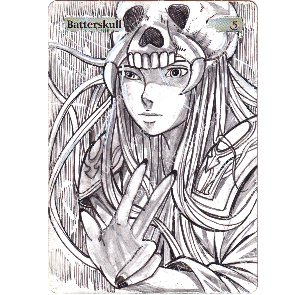 Altered Art - Batterskull