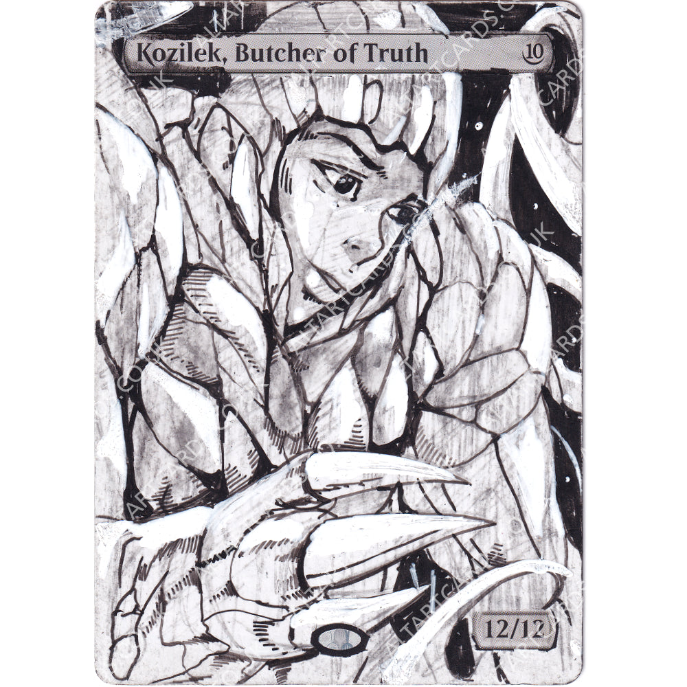 Altered Art - Kozilek, Butcher of Truth