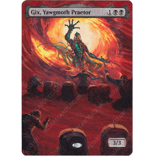 Altered Art - Gix, Yawgmoth Praetor