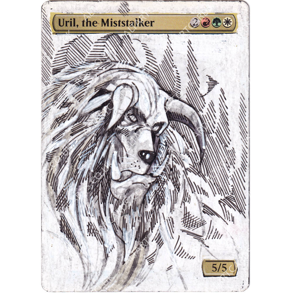 Altered Art - Uril, the Miststalker