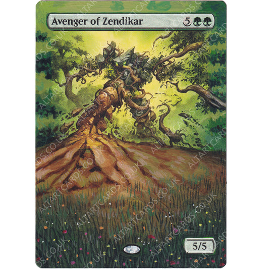Altered Art - Avenger of Zendikar