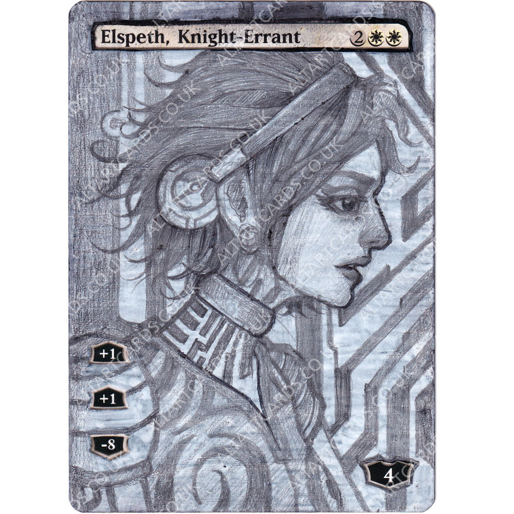 Altered Art - Elspeth, Knight-Errant