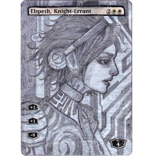 Altered Art - Elspeth, Knight-Errant