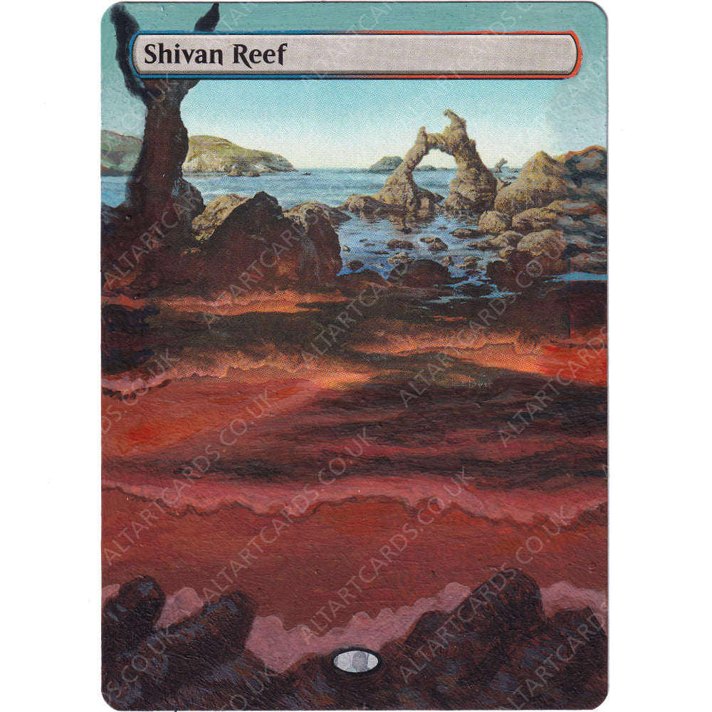 Altered Art - Shivan Reef