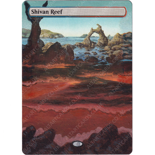 Altered Art - Shivan Reef