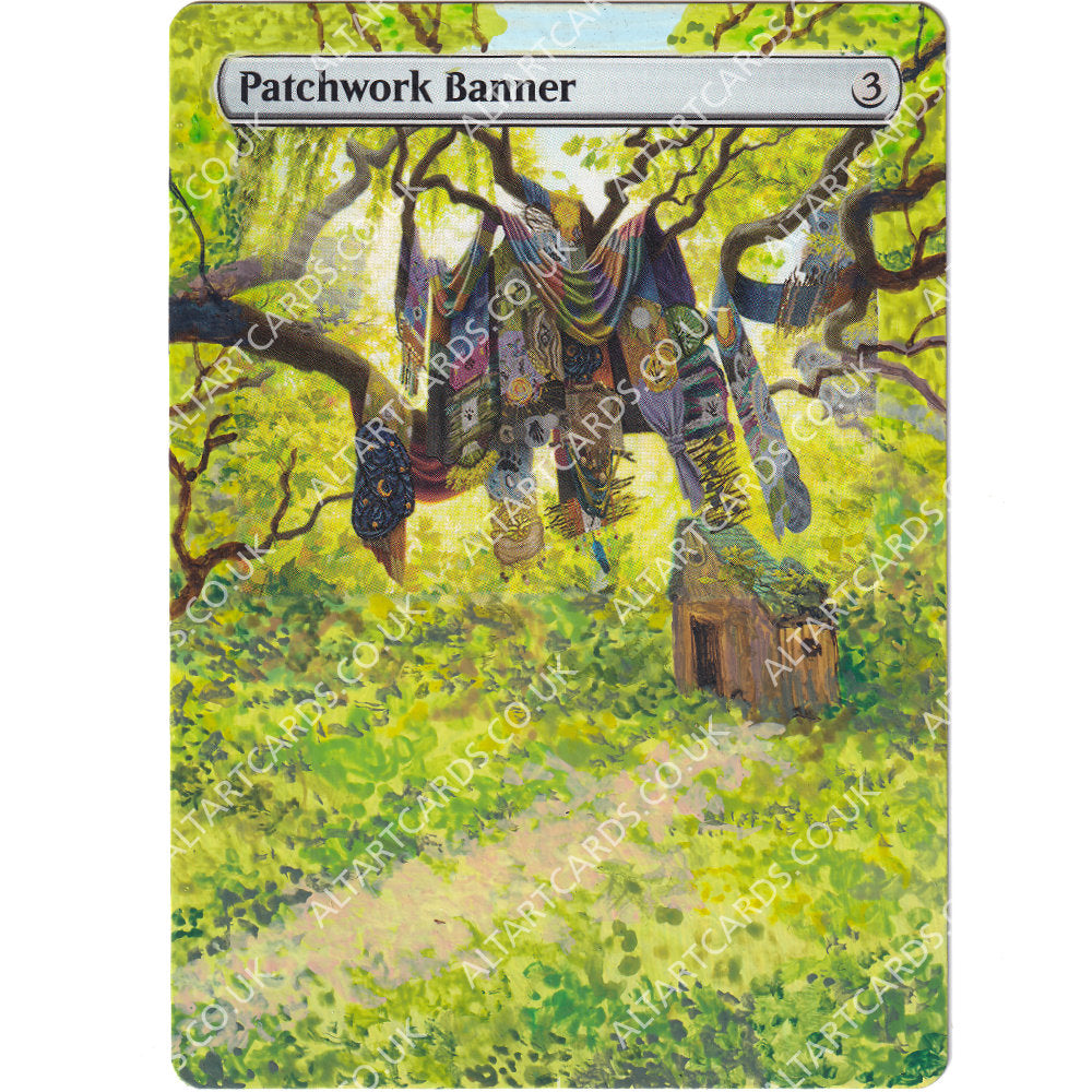Altered Art - Patchwork Banner