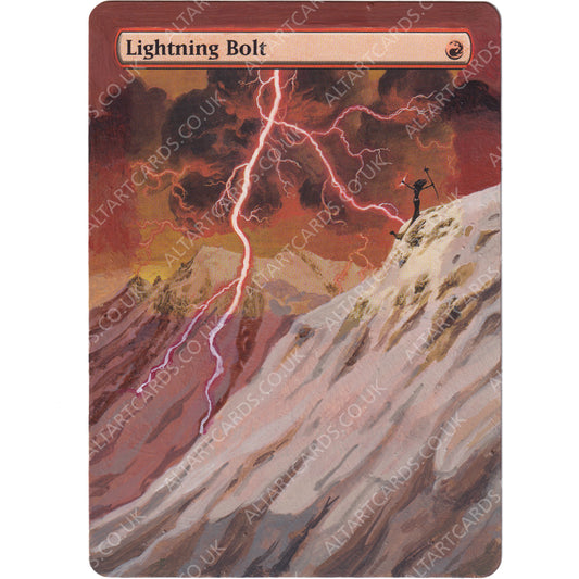 Altered Art - Lightning Bolt
