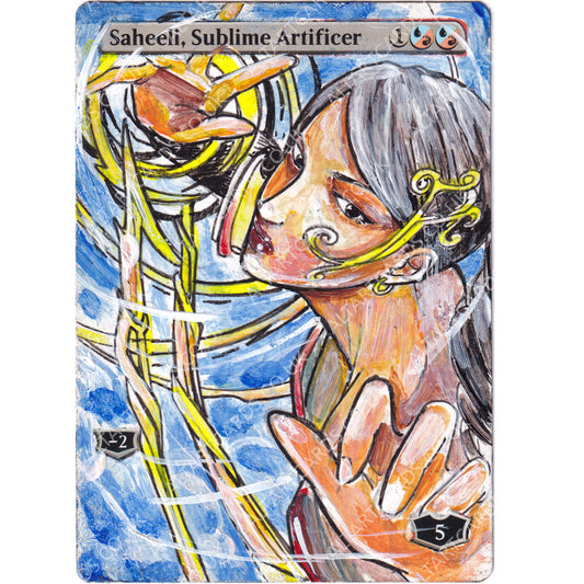 Altered Art - Saheeli, Sublime Artificer