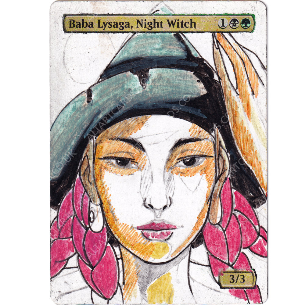 Altered Art - Baba Lysaga, Night Wich