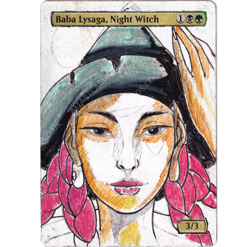 Altered Art - Baba Lysaga, Night Wich
