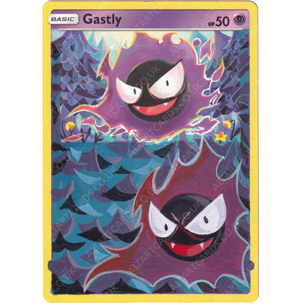 Altered Art - Pokemon Ghastly