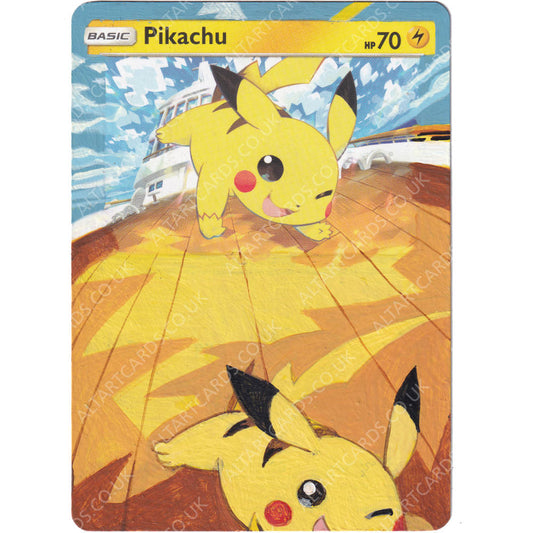 Altered Art - Pokemon Pikachu