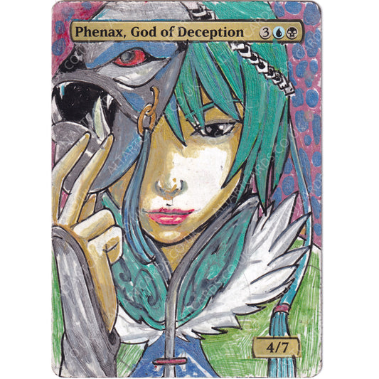 Altered Art - Phenax, God of Deception