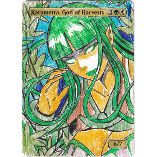 Altered Art - Karametra, God of Harvests