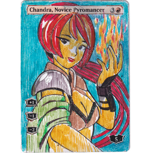 Altered Art - Chandra, Novice Pyromancer