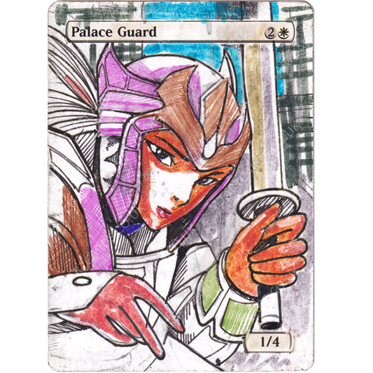 Altered Art - Palace Guard