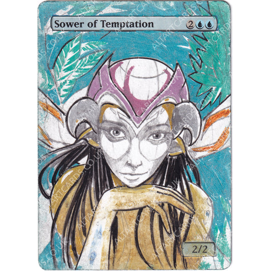 Altered Art - Sower of Temptation