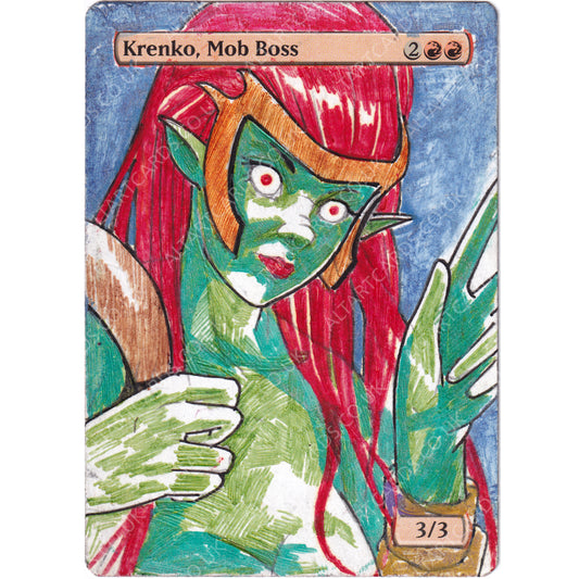 Altered Art - Krenko, Mob Boss