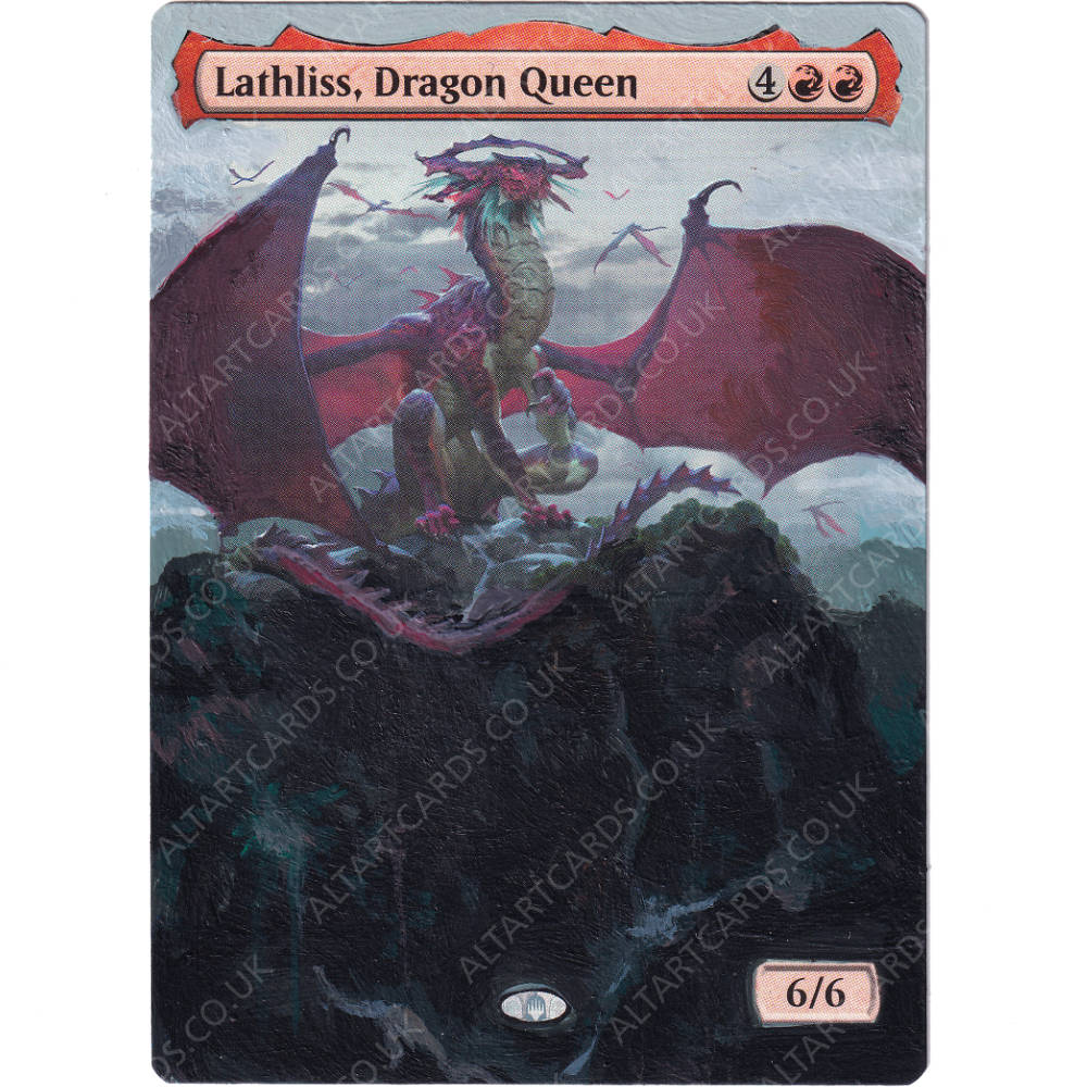 Altered Art - Lathliss, Dragon Queen