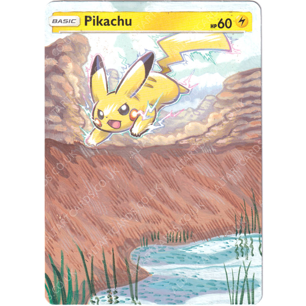 Altered Art - Pokemon Pikachu