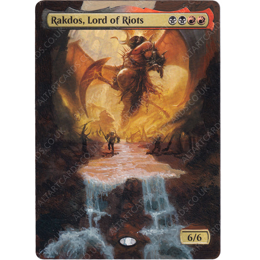 Altered Art - Rakdos, Lord of Riots
