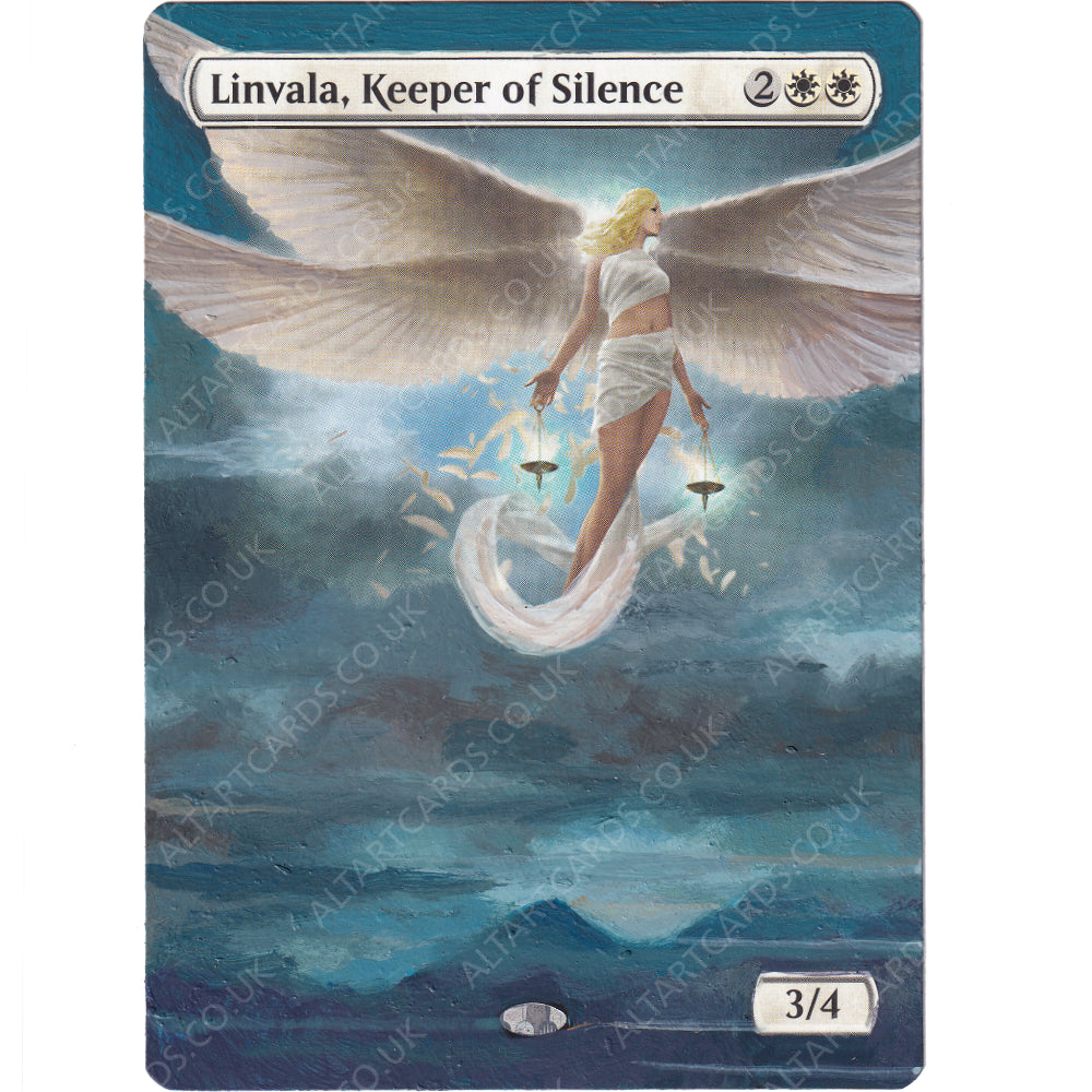 Altered Art - Linvala, Keeper of Silence
