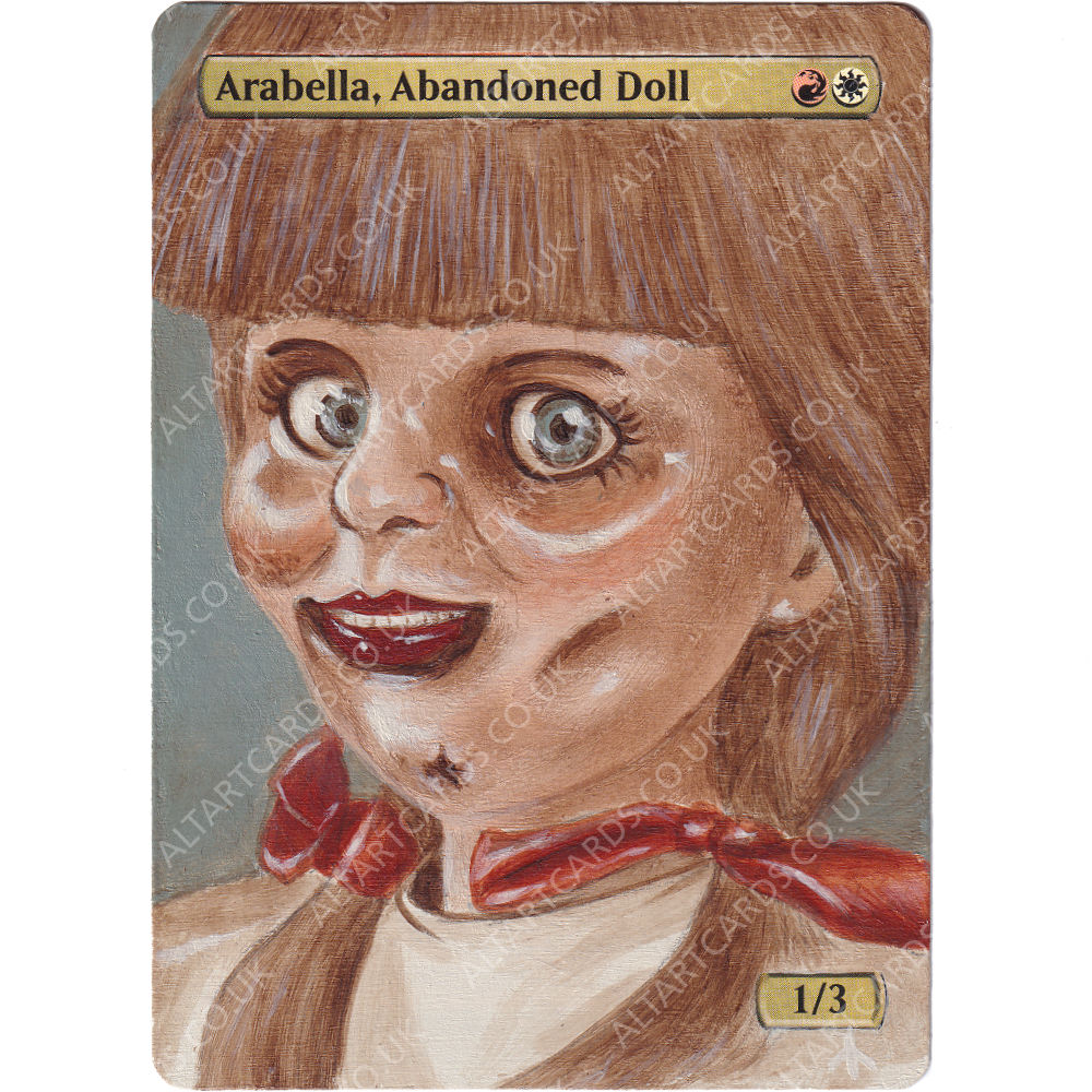 Altered Art - Arabella, Abandoned Doll