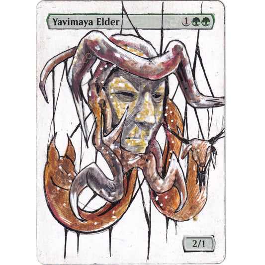 Altered Art - Yavimaya Elder