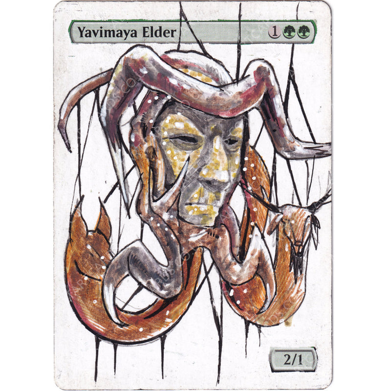 Altered Art - Yavimaya Elder