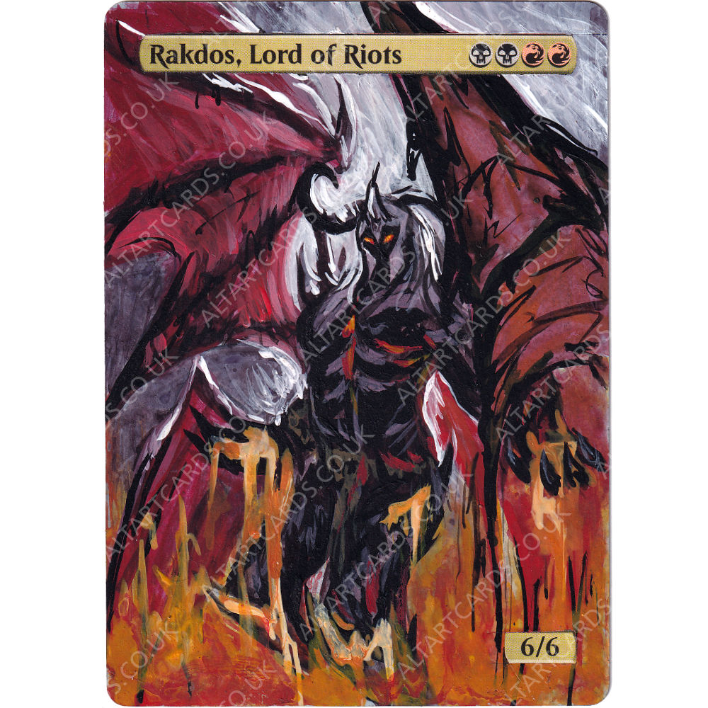 Altered Art - Rakdos, Lord of Riots