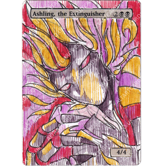 Altered Art - Ashling the Extinguisher