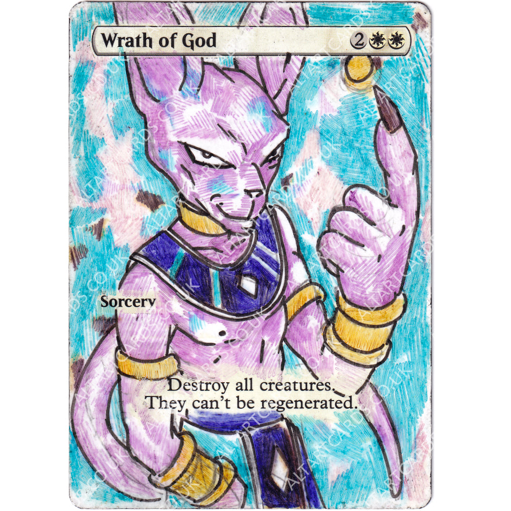 Altered Art - Wrath of God