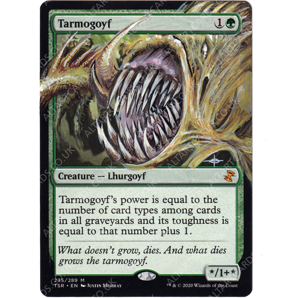 Altered Art - Tarmogoyf