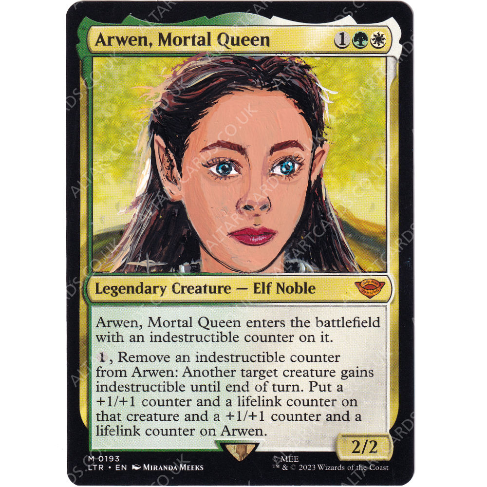 Altered Art - Arwen, Mortal Queen