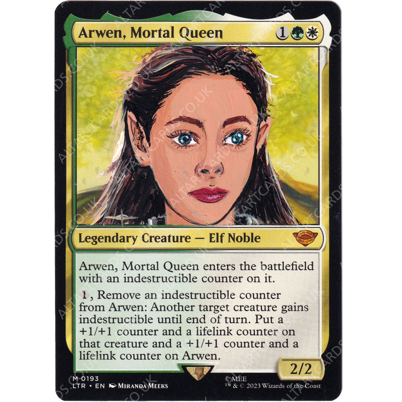 Altered Art - Arwen, Mortal Queen