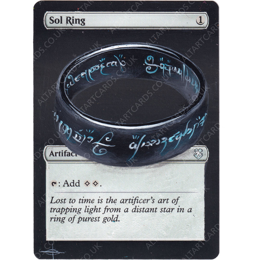 Altered Art - Sol Ring