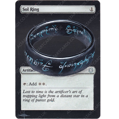 Altered Art - Sol Ring