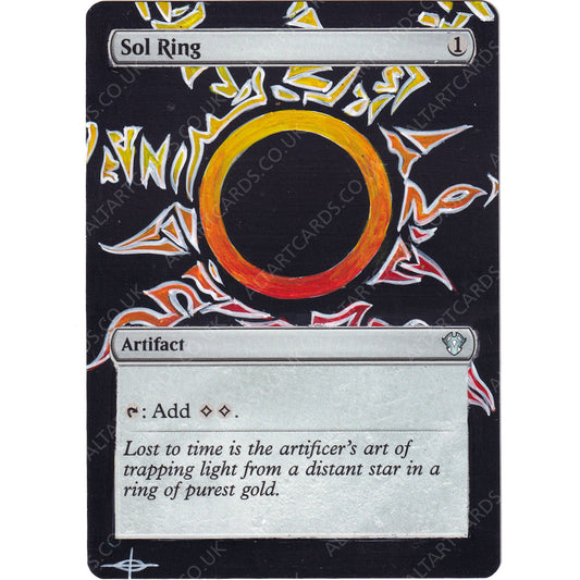Altered Art - Sol Ring